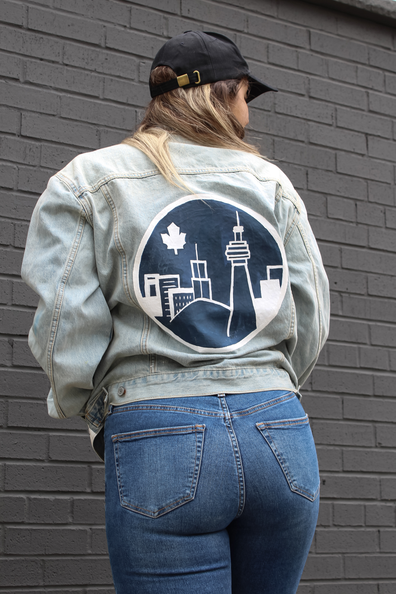 To Order. Custom Sewn Hand Embroidered Jean Jacket, Handmade Upcycled Denim  Jacket, Ribbon Embroidered Denim, Embroidered Denim Jacket. -  Canada