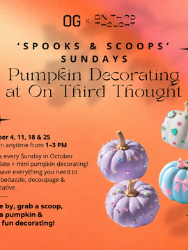 Scoops & Spooks Sundays @ On Third Thought Gelato