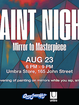Mirror to Masterpiece: Umbra Paint Night