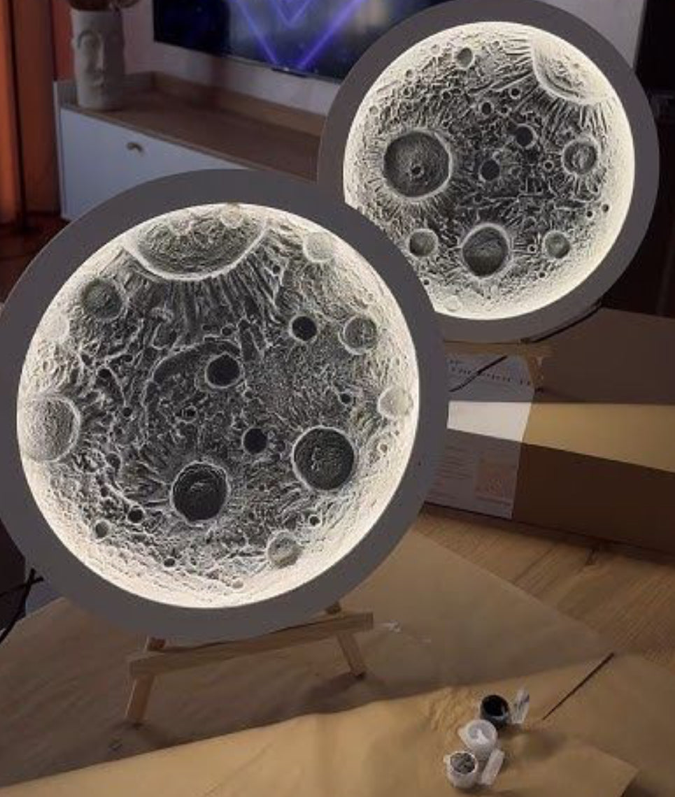 3D MOON LAMP TEXTURE ART CLASS, OCT 29 @ OG STUDIOS