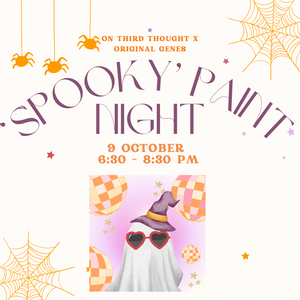 October 31 “Spooky” Paint Party @ Be Original Studios - Stackt Market