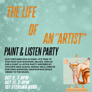 THE LIFE OF AN “ARTIST” OCT 11 @ OG STUDIOS