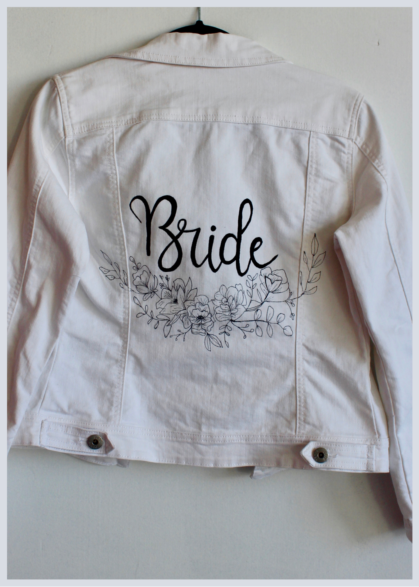 Bride to sales be denim jacket