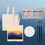 Load image into Gallery viewer, Creativity Tote Bag Paint Kit

