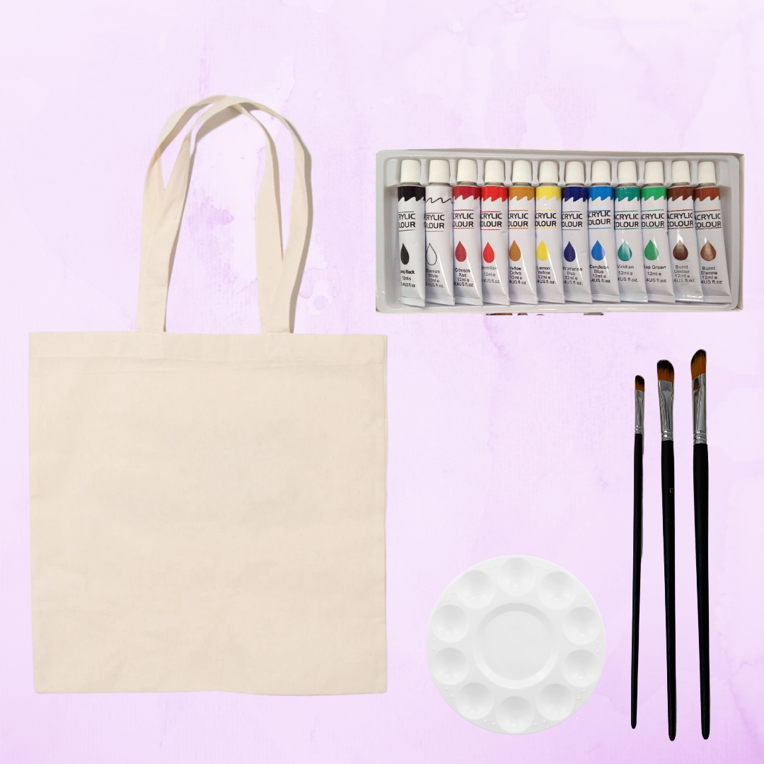 Creativity Tote Bag Paint Kit