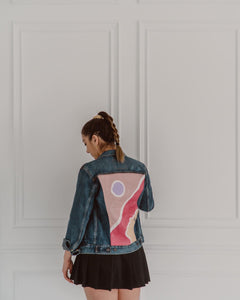 Abstract Hand Painted Jacket