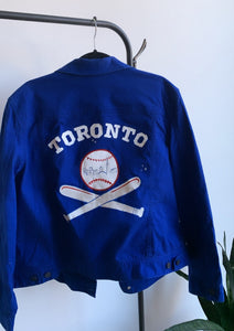 Toronto Baseball Hand Painted Jacket