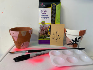 Creativity Terracotta Pot Paint Kit